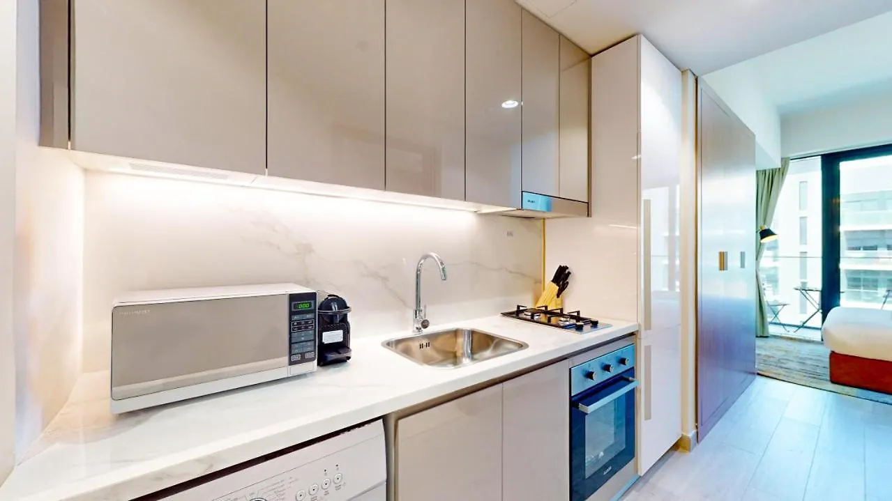公寓 Azizi Riviera 43 - Ample Studio In Meydan 迪拜